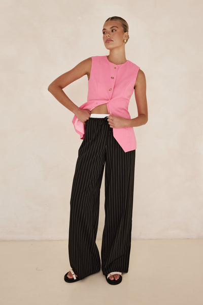 Ellie Pant (Black Stripe)