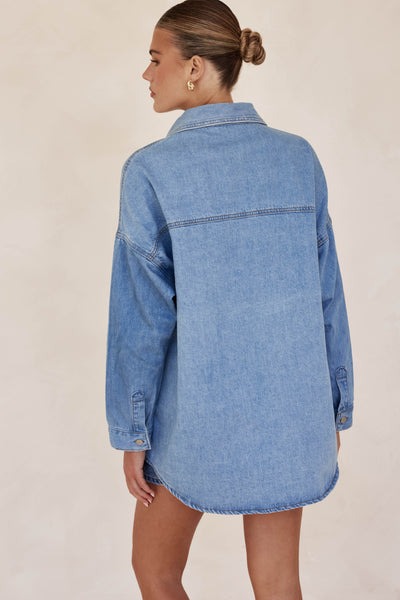 Willow Denim Shirt (Blue)