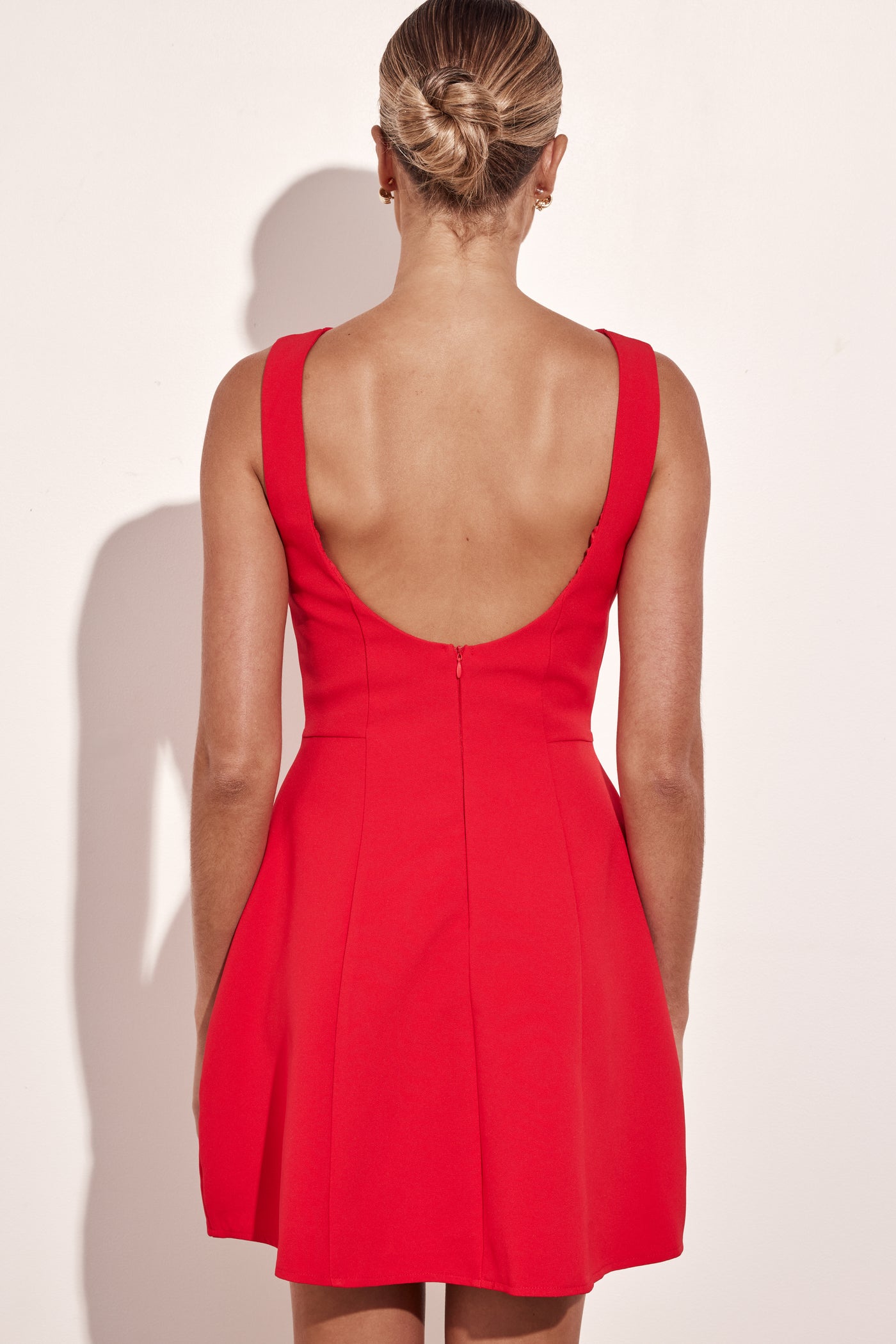 Lia Mini Dress (Red)