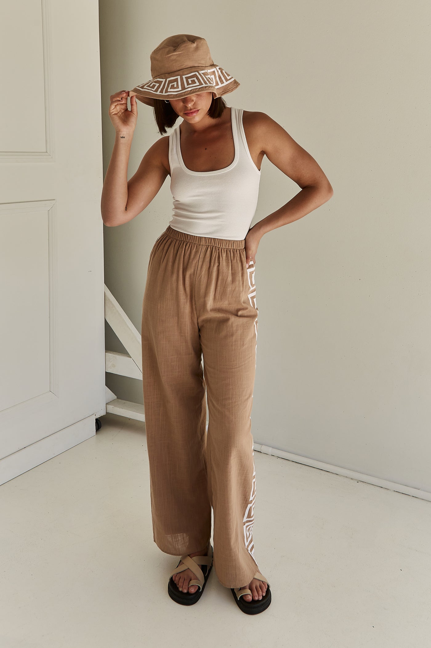 Carys Pant (Beige)