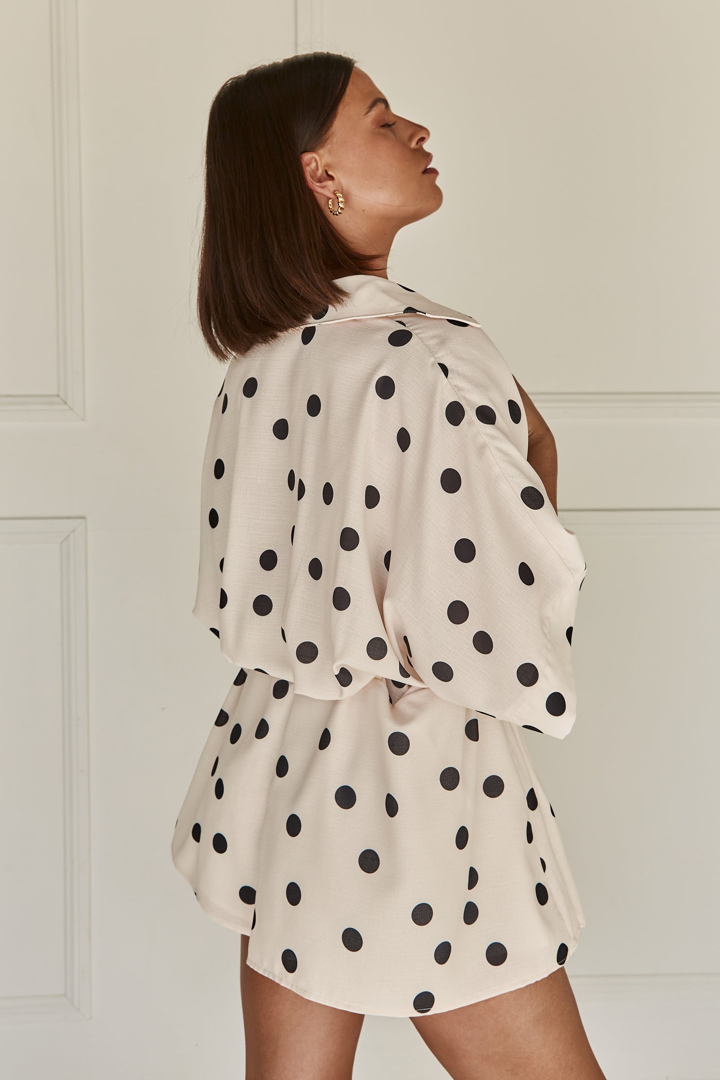 Drew Playsuit (Cream)