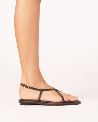 Chandra Sandals (Chocolate)