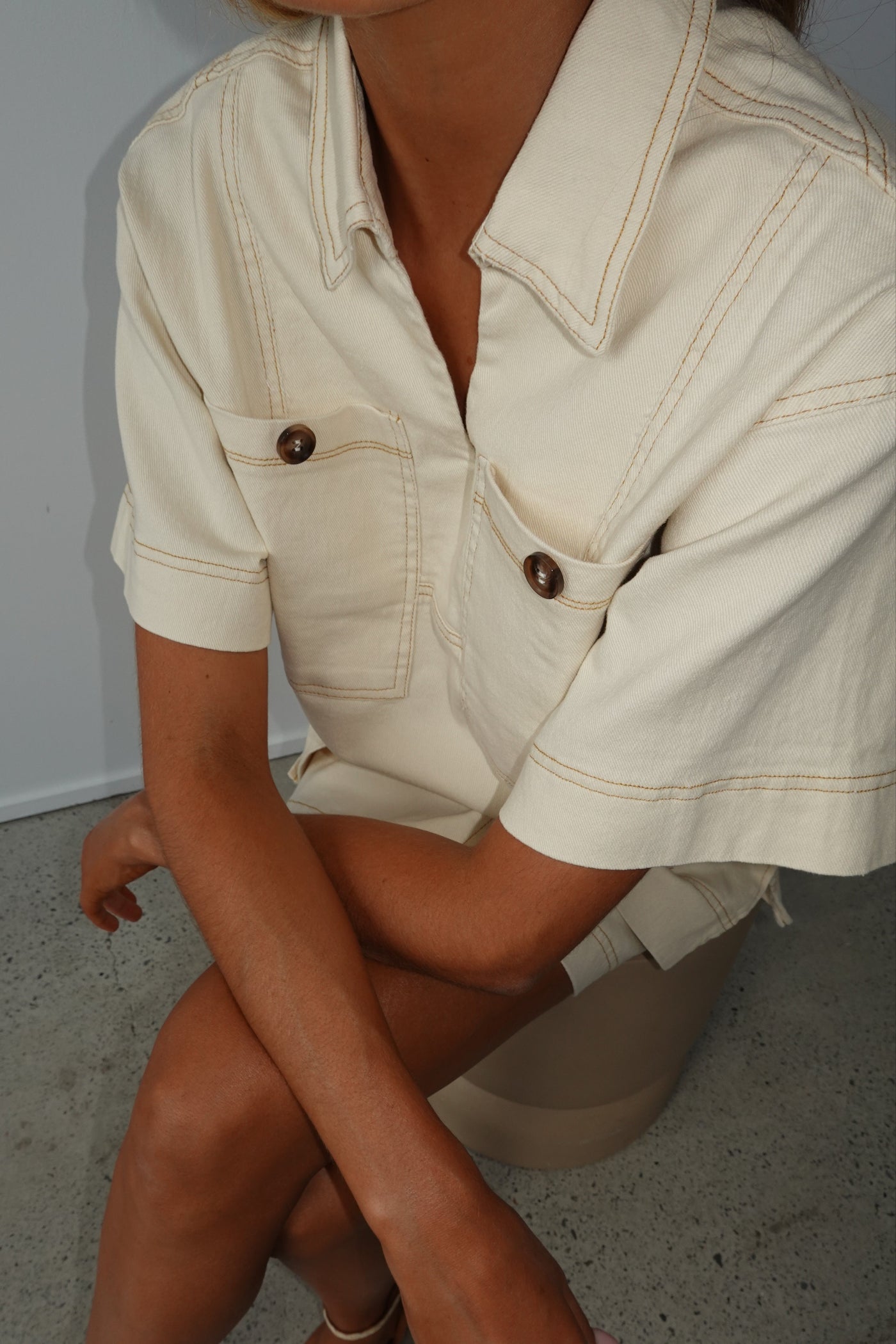 Amara Shirt (Cream)