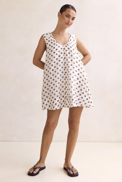 Rowie Mini Dress (White)