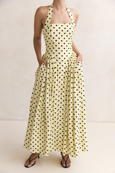 Sammi Maxi Dress (Lemon)