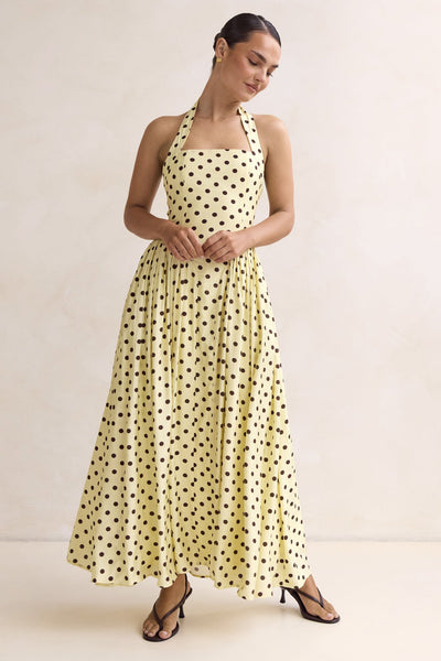 Sammi Maxi Dress (Lemon)