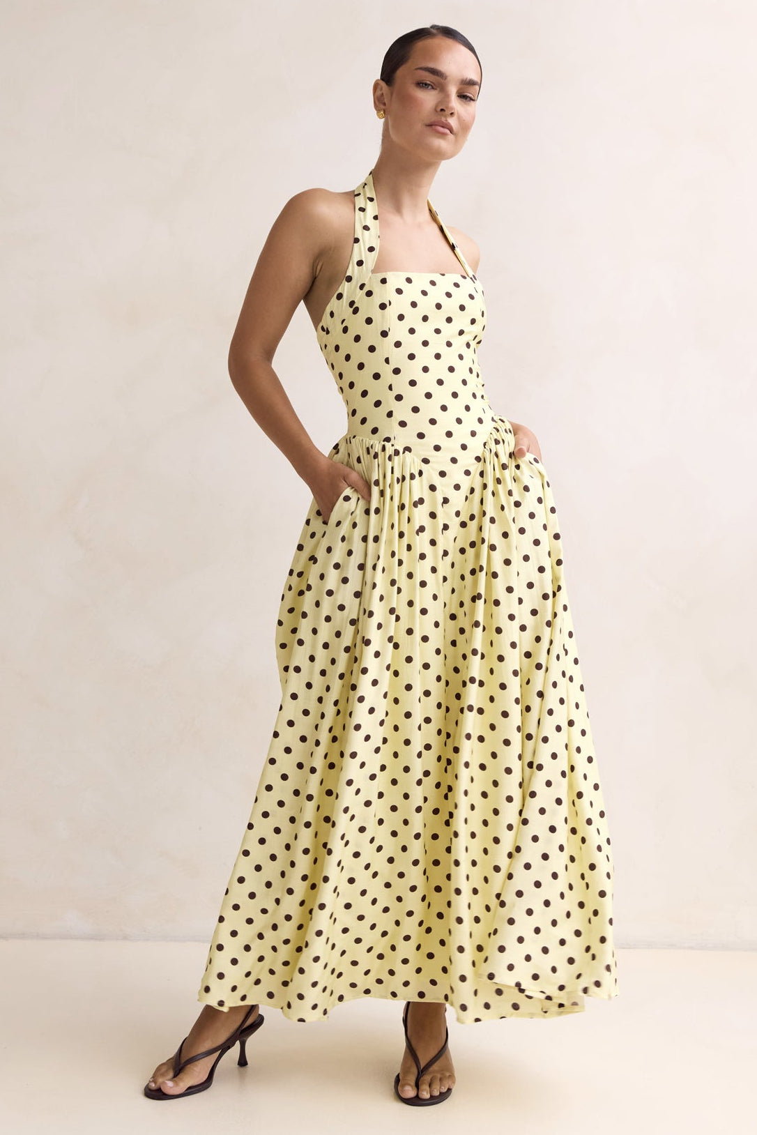Sammi Maxi Dress (Lemon)