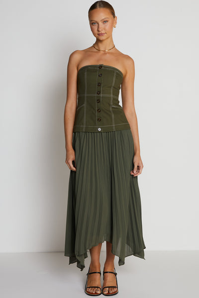 Callaway Dress (Khaki)