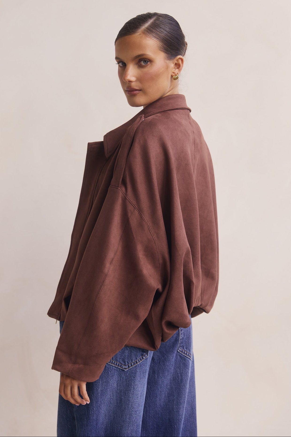 Ember Bomber Jacket (Chocolate)