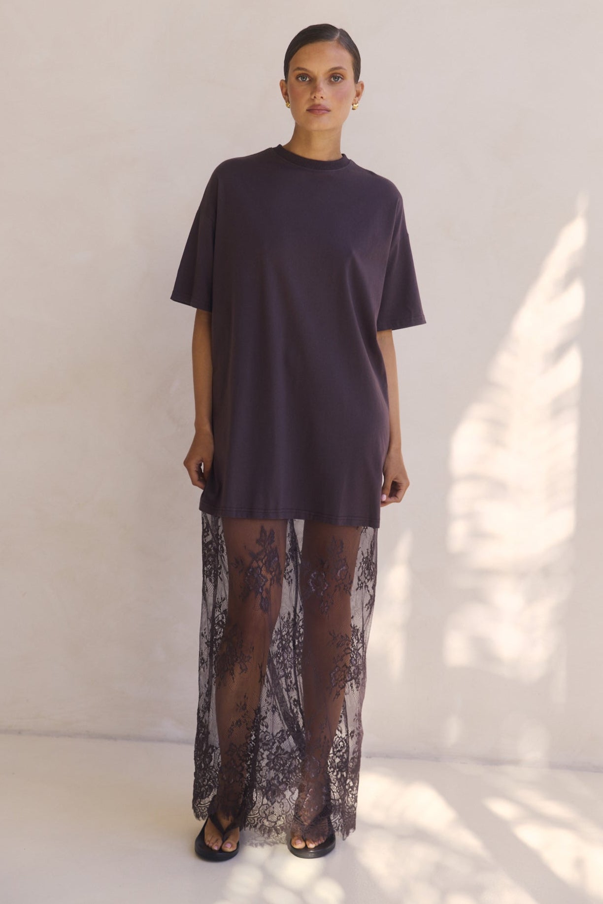 Ophelia Maxi Dress (Chocolate)