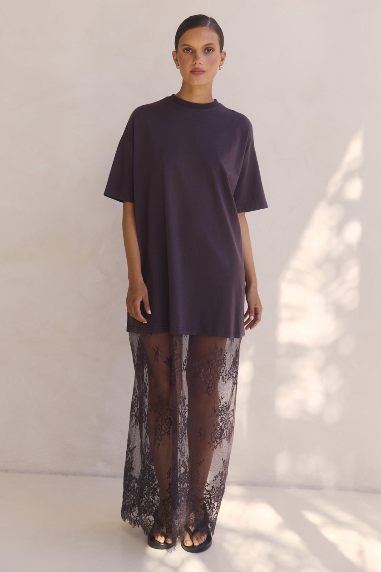 Ophelia Maxi Dress (Chocolate)