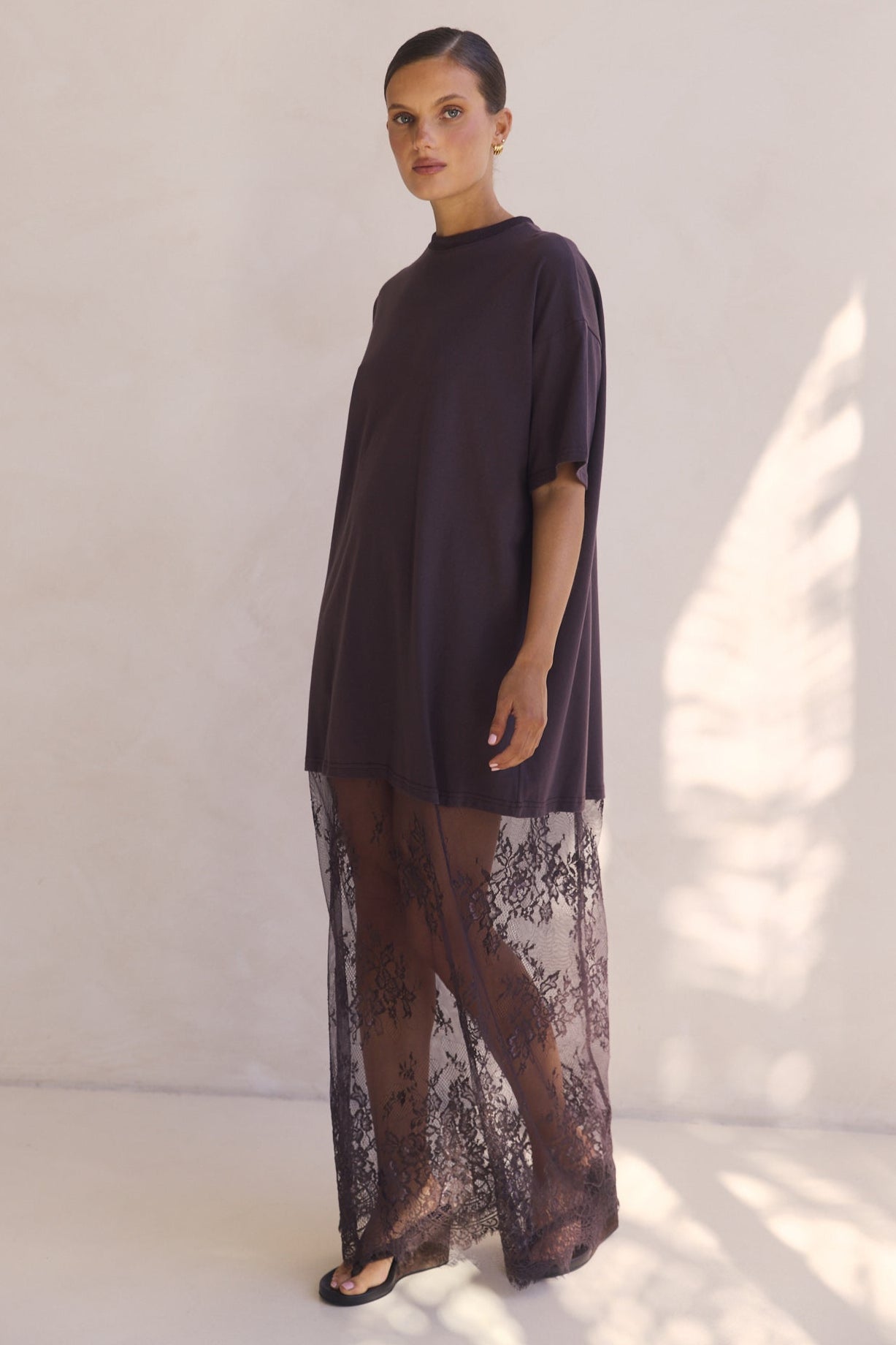 Ophelia Maxi Dress (Chocolate)