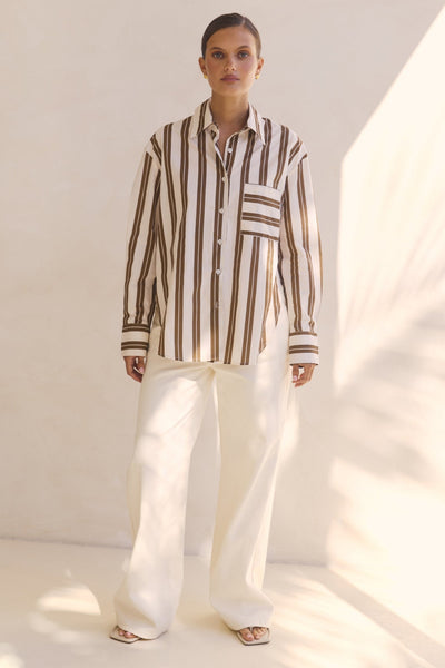 Athena Shirt (Brown)