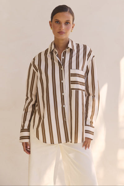 Athena Shirt (Brown)
