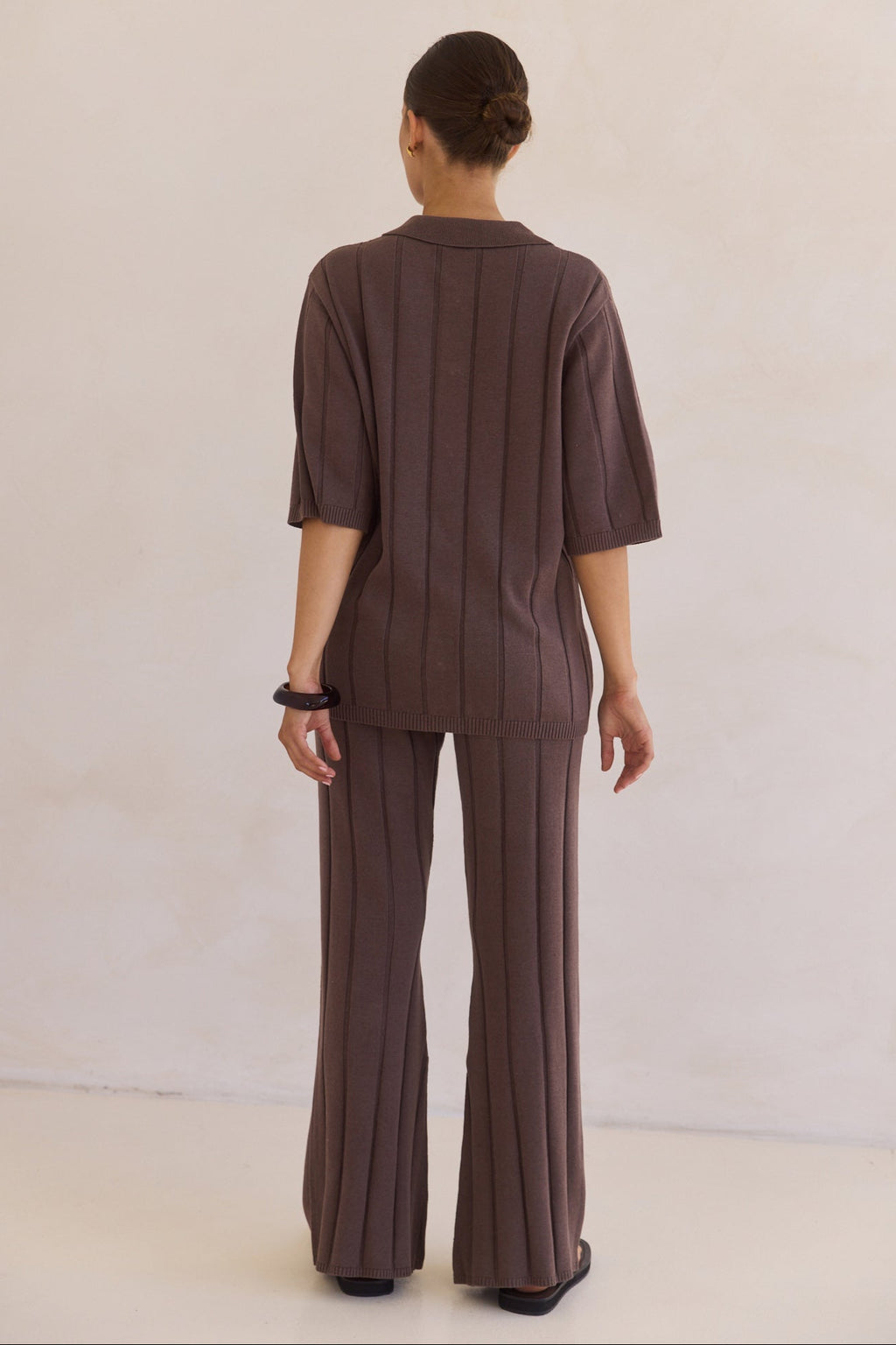 Solace Knit Pant (Chocolate)