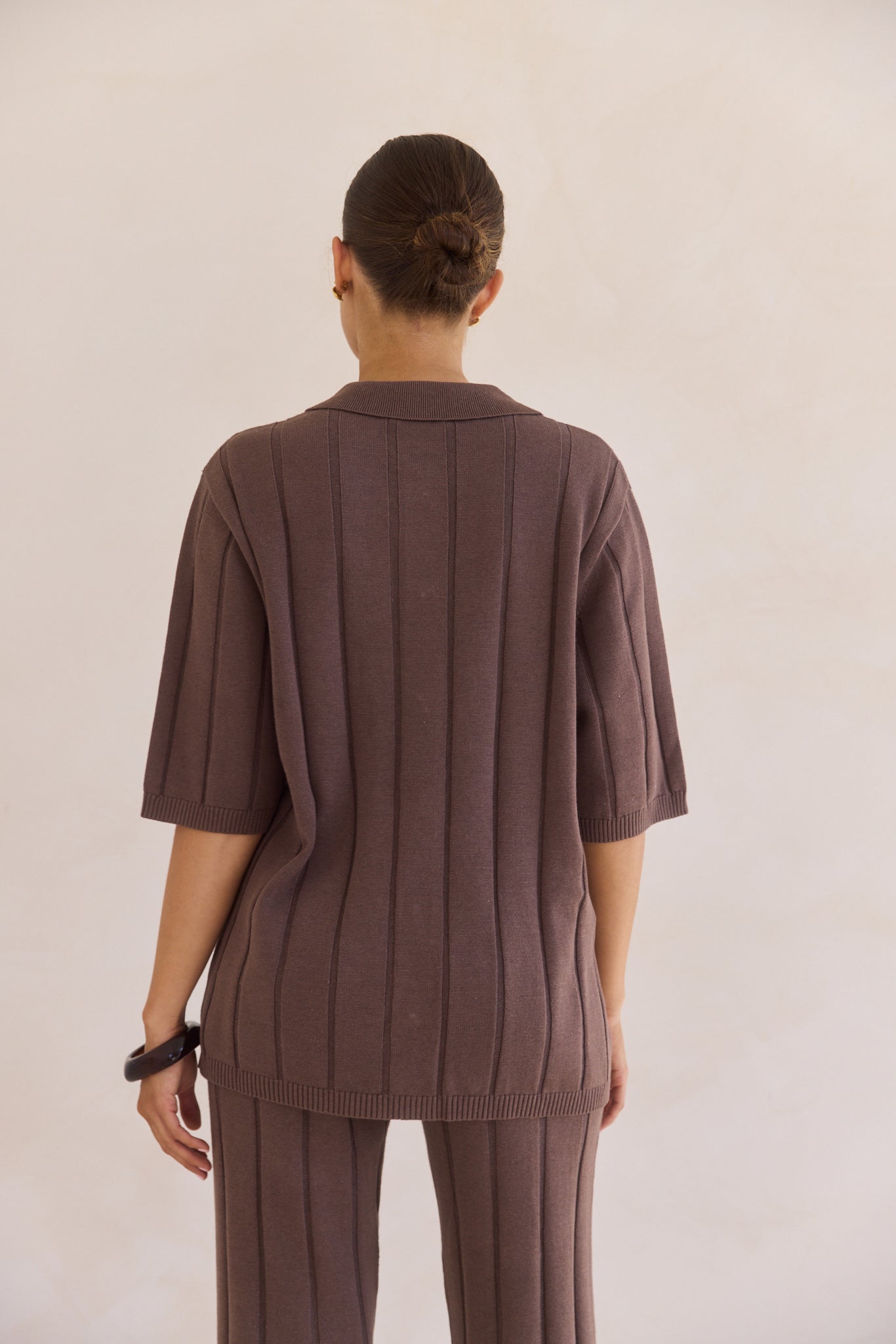 Solace Knit Top (Chocolate)