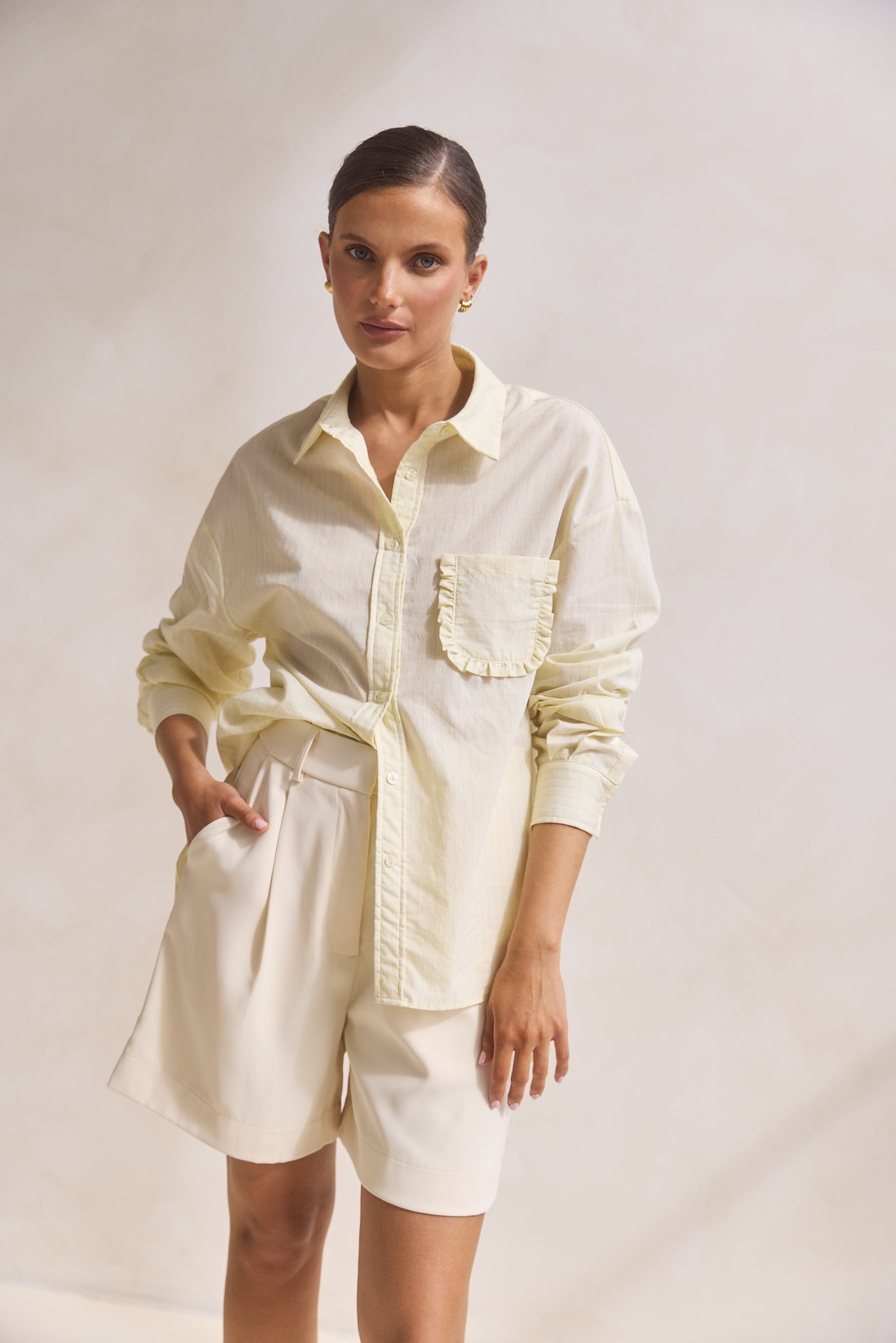 Stevie Shirt (Lemon)