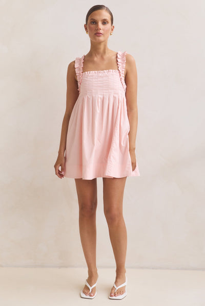 Lila Mini Dress (Pink)