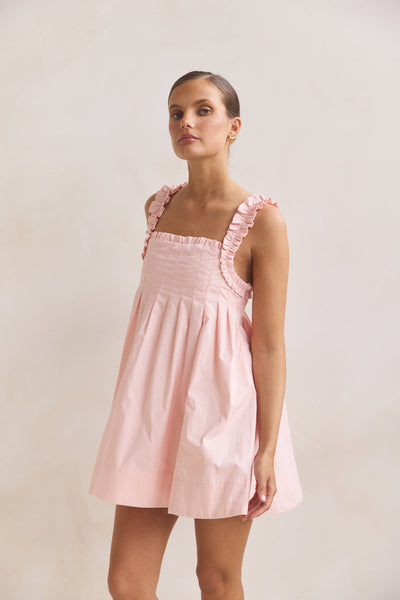 Lila Mini Dress (Pink)