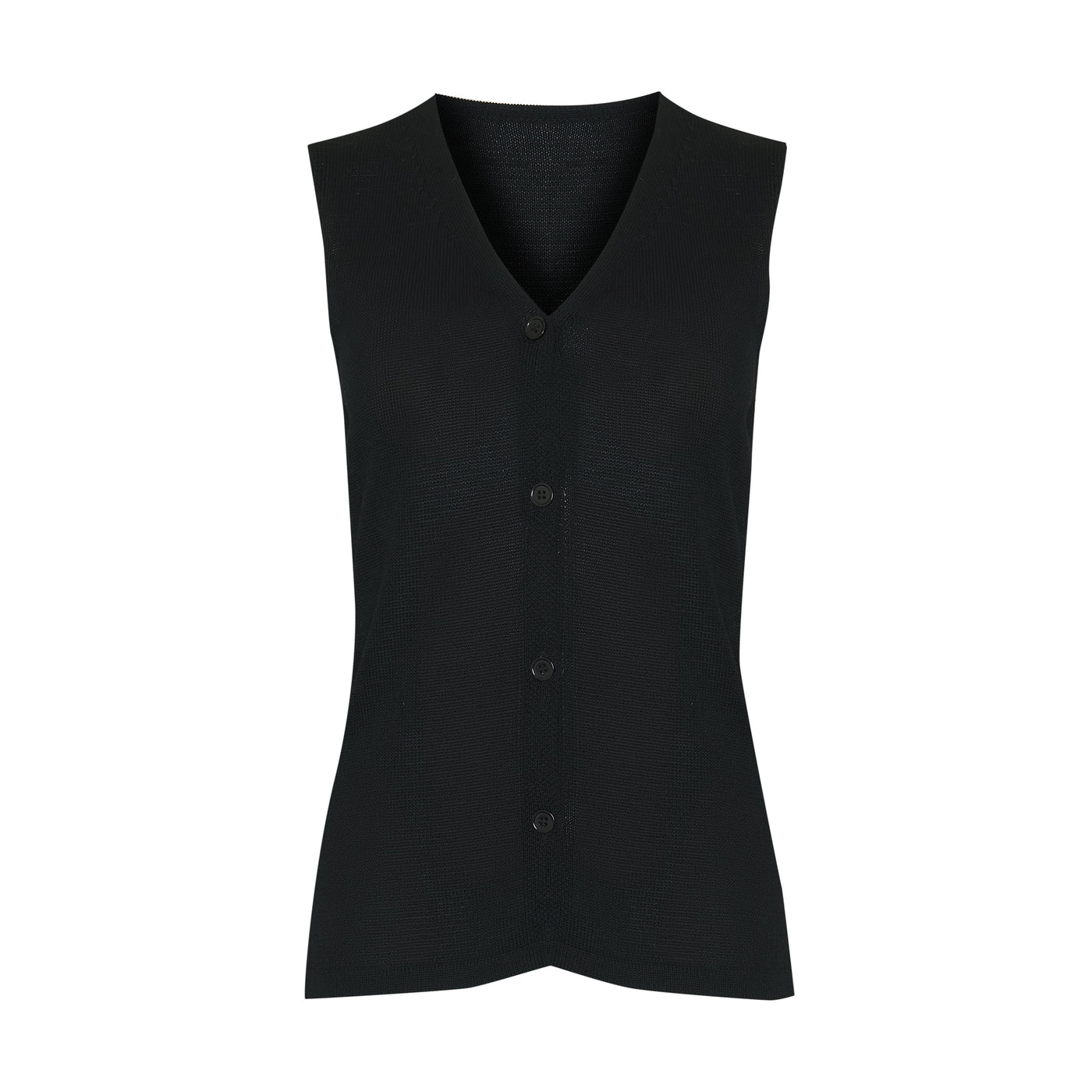 Arco Knit Vest (Black)