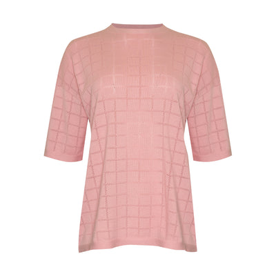 Aime Knit Top (Pink)