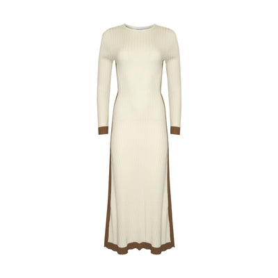 Ophelia Knit Maxi Dress (Cream)