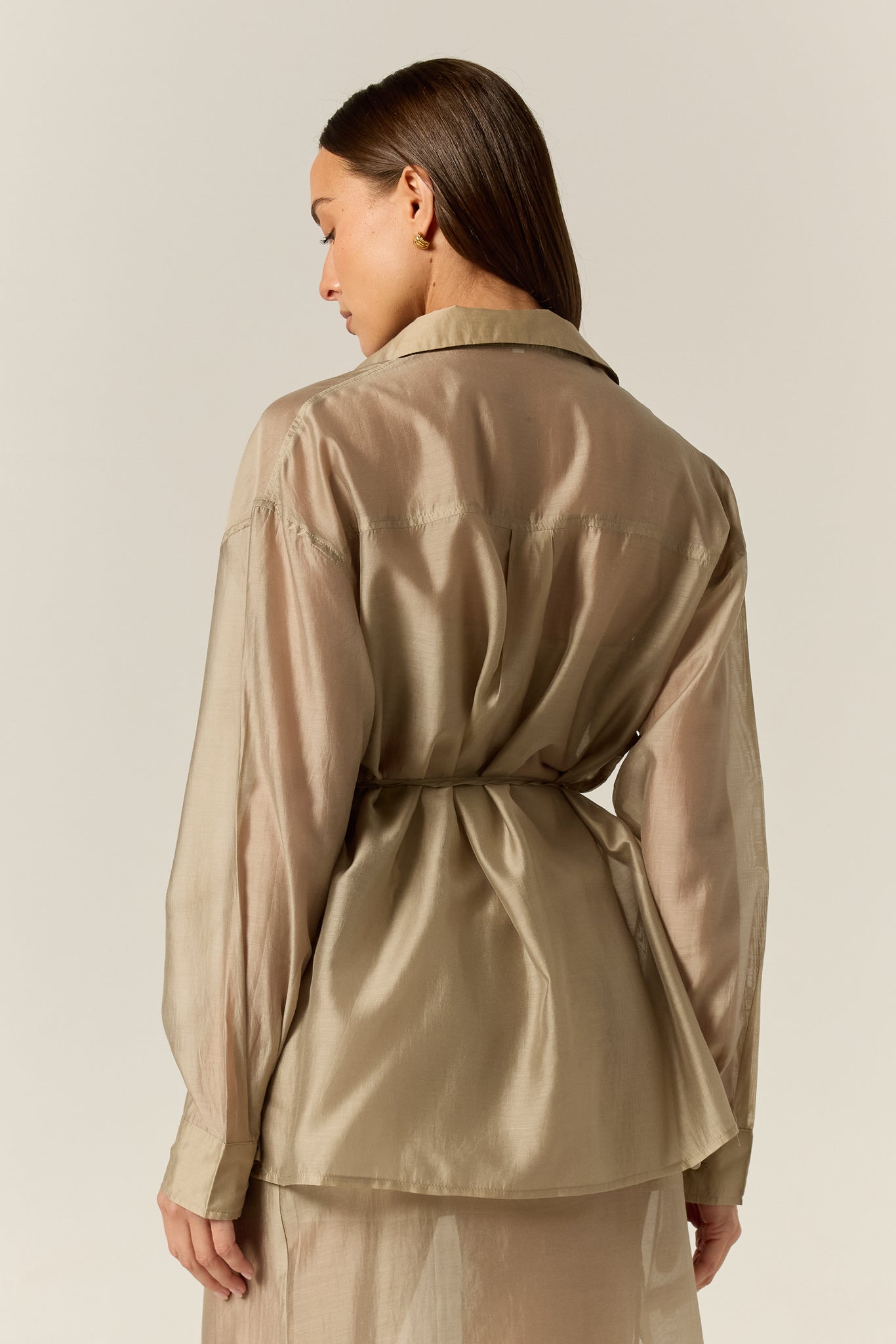 Wynn Sheer Shirt (Olive)
