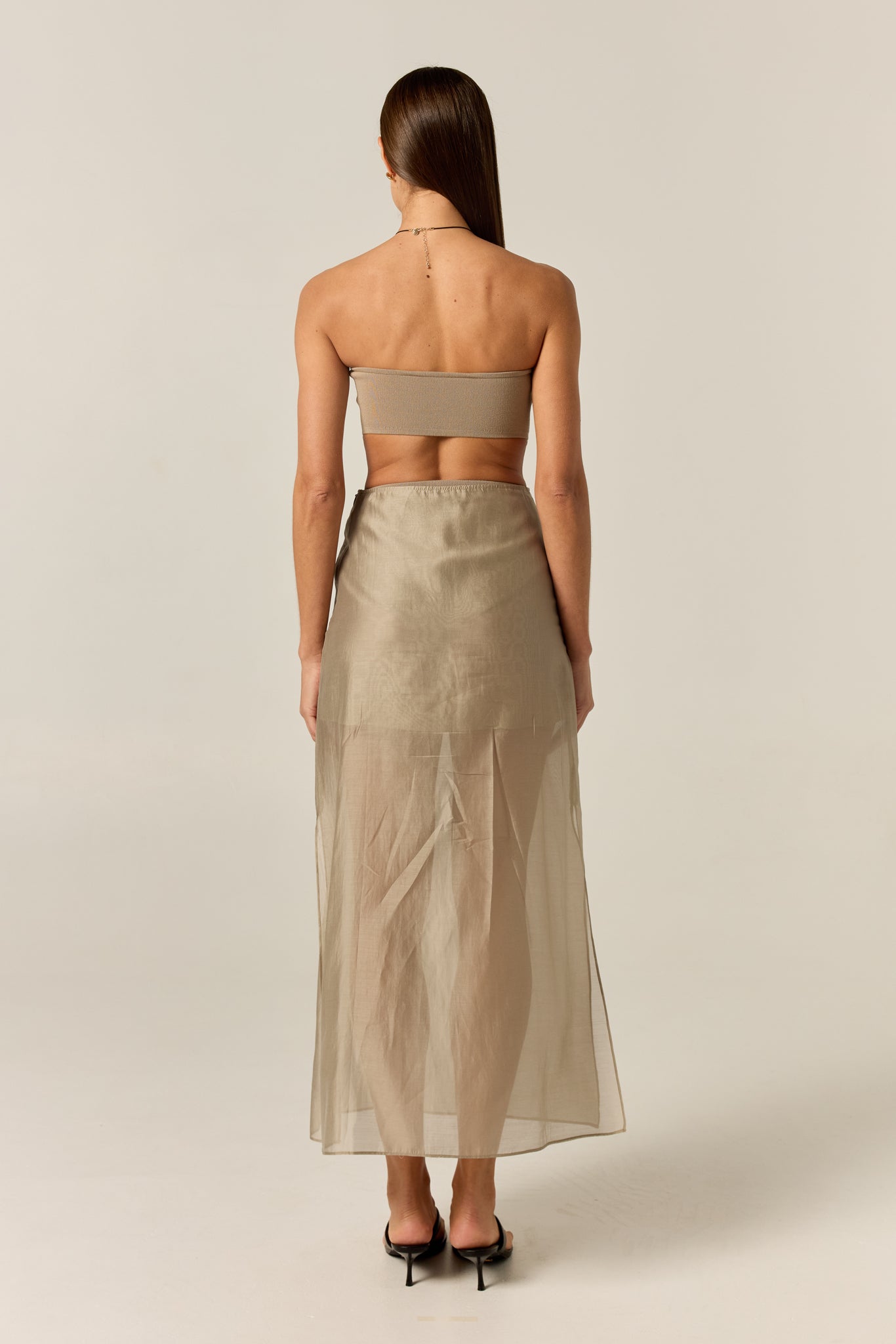 Wynn Midi Skirt (Olive)