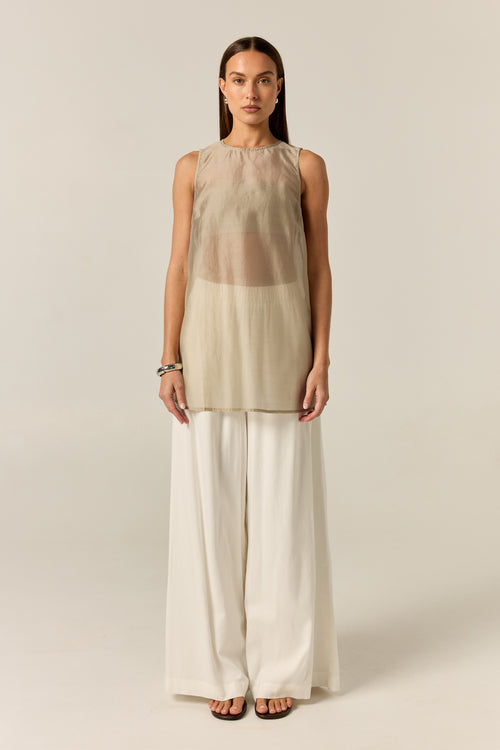 Wynn Tunic Top (Olive)