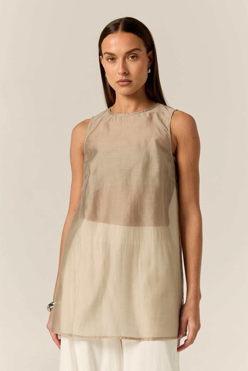 Wynn Tunic Top (Olive)