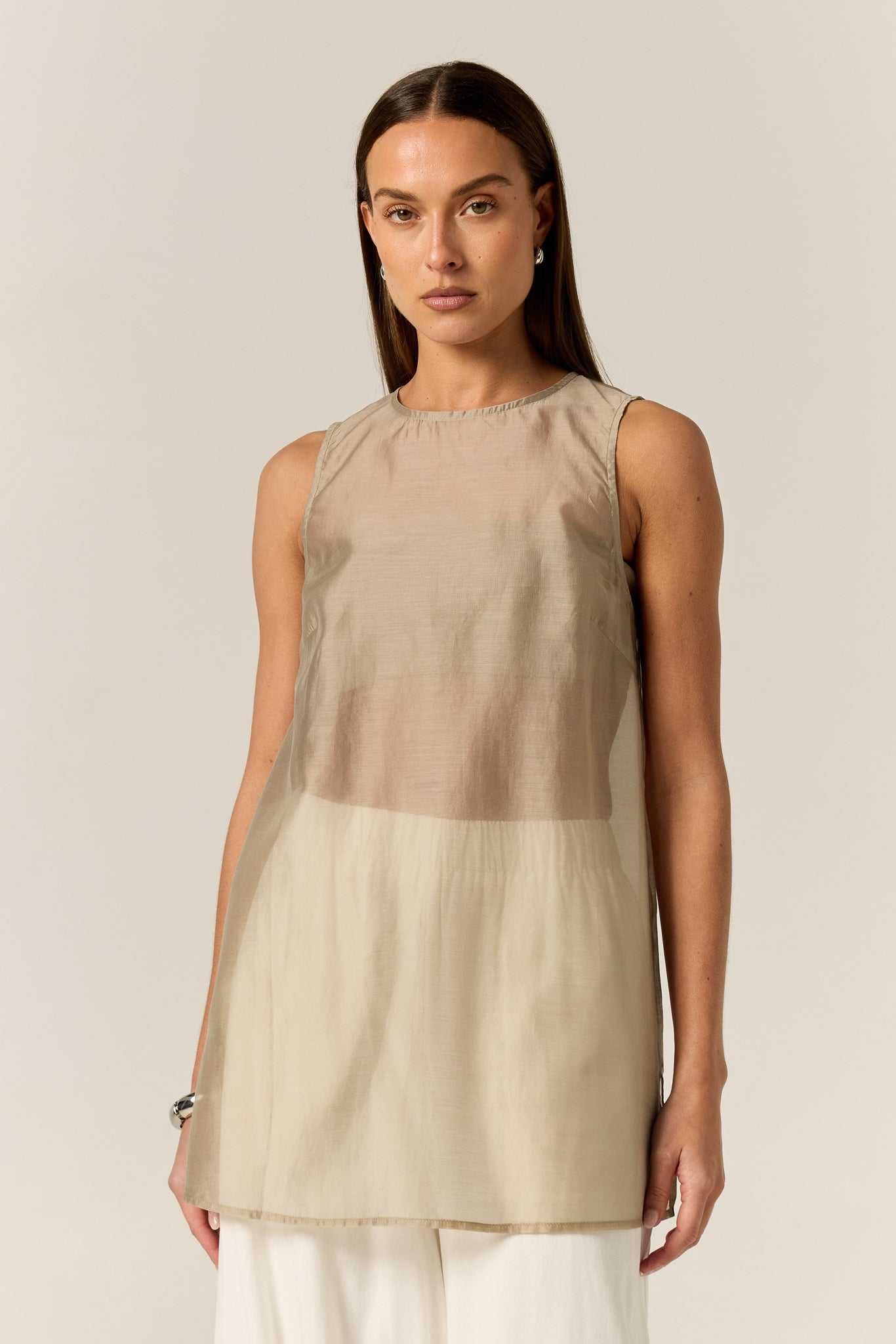 Wynn Tunic Top (Olive)