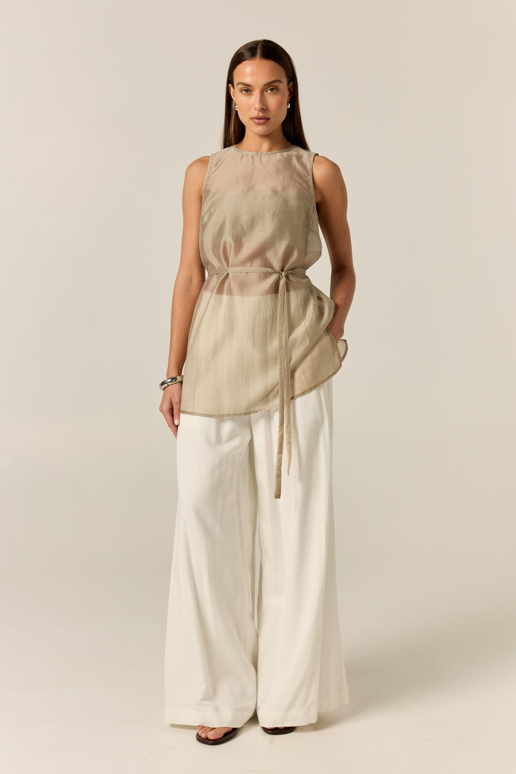 Wynn Tunic Top (Olive)