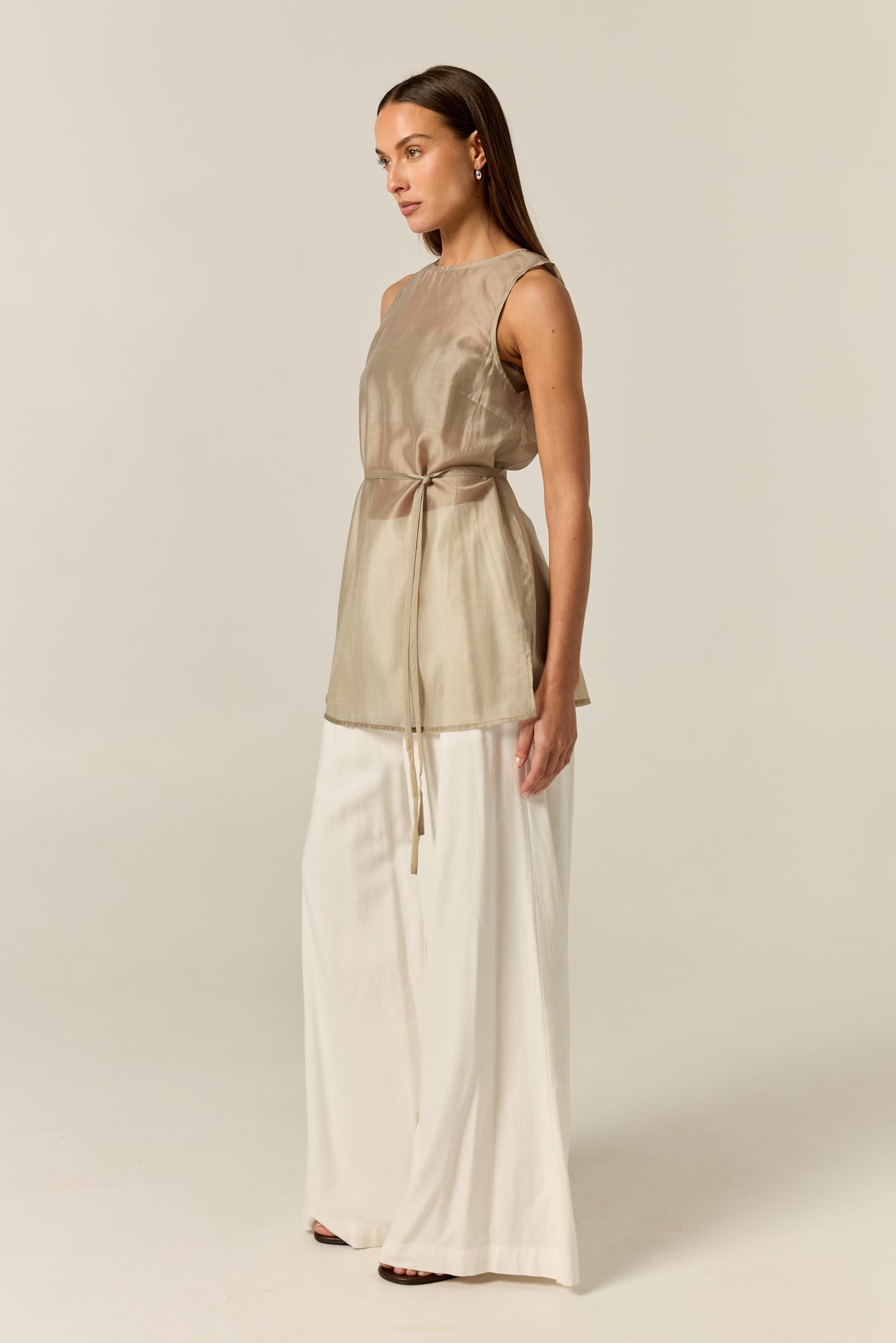Wynn Tunic Top (Olive)
