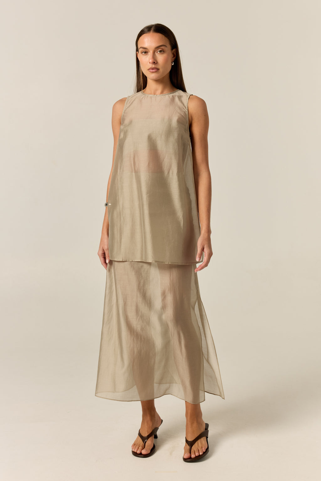 Wynn Tunic Top (Olive)