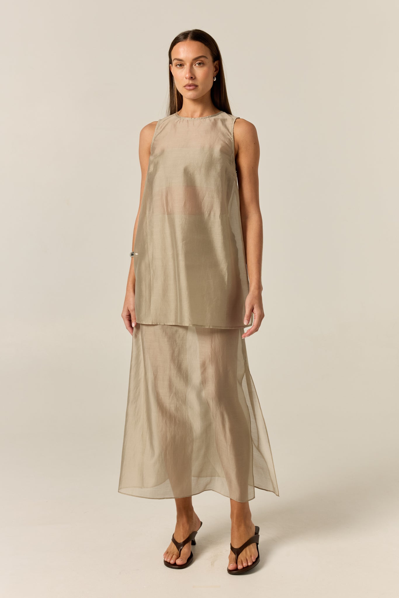Wynn Tunic Top (Olive)