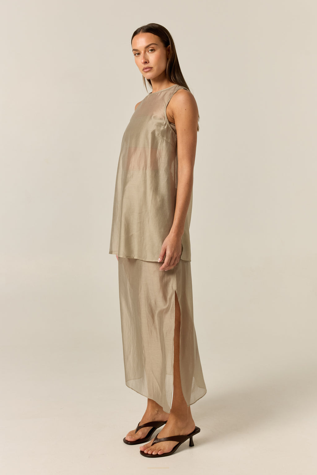 Wynn Tunic Top (Olive)