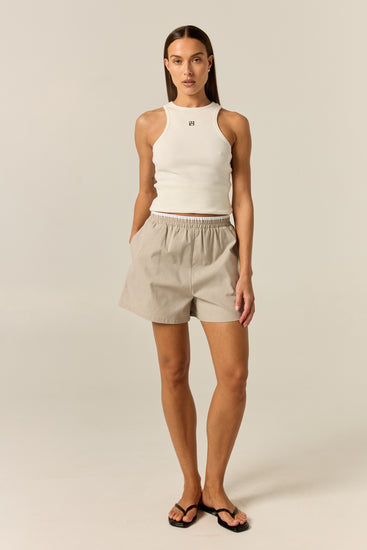 Miller Short (Sand Pinstripe)