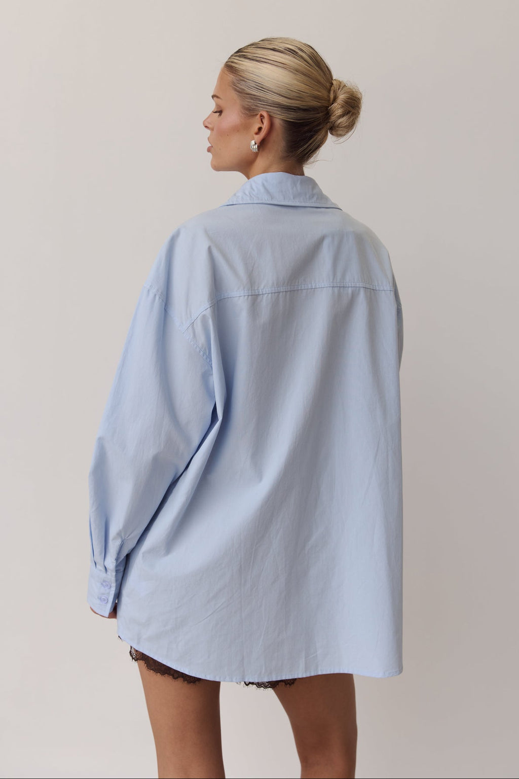 Odette Signature Shirt (Powder Blue)