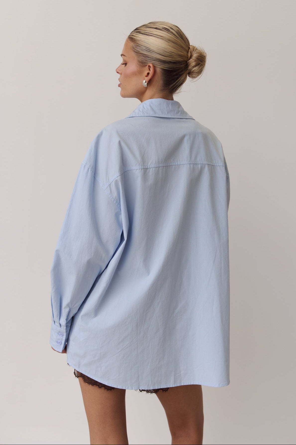 Odette Signature Shirt (Powder Blue)