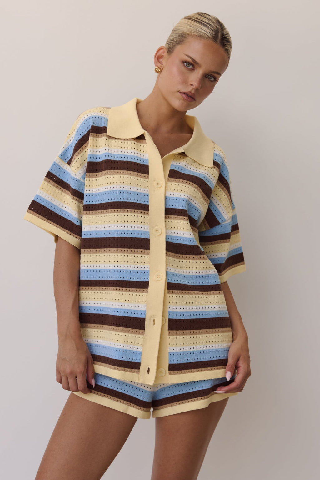 Harmony Knit Shirt (Mallorca Stripe)