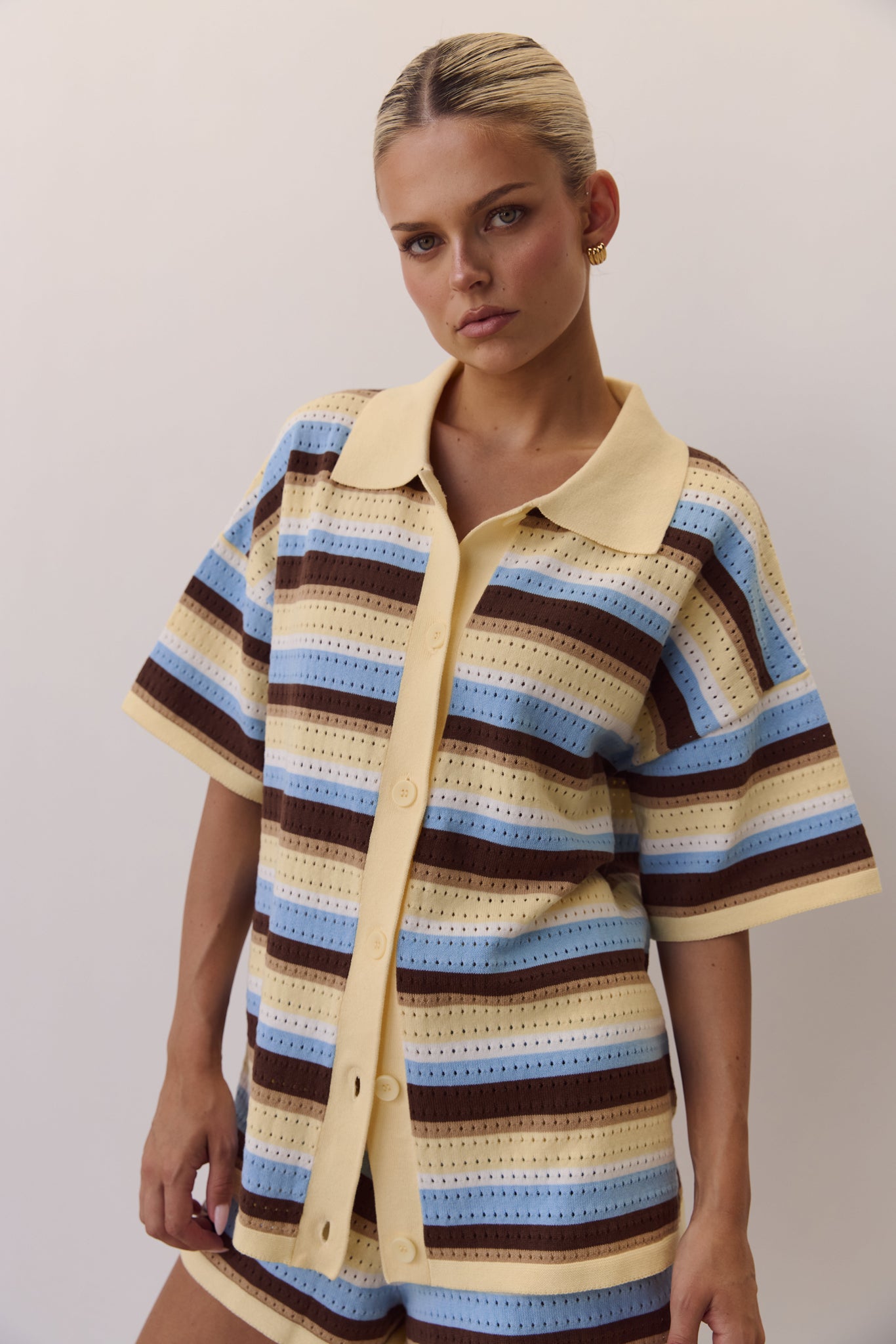 Harmony Knit Shirt (Mallorca Stripe)