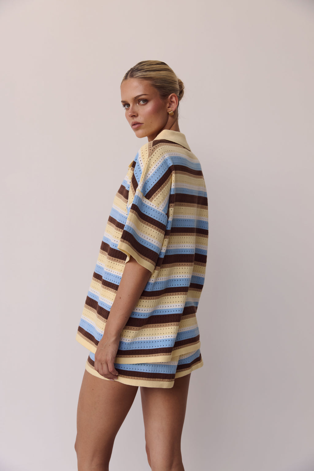 Harmony Knit Short (Mallorca Stripe)