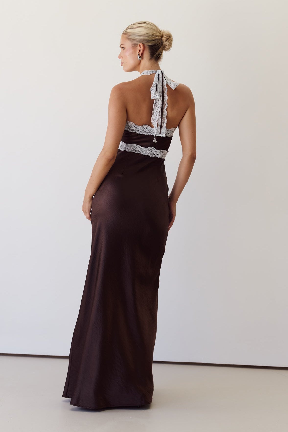 Tonya Maxi Dress (Chocolate)