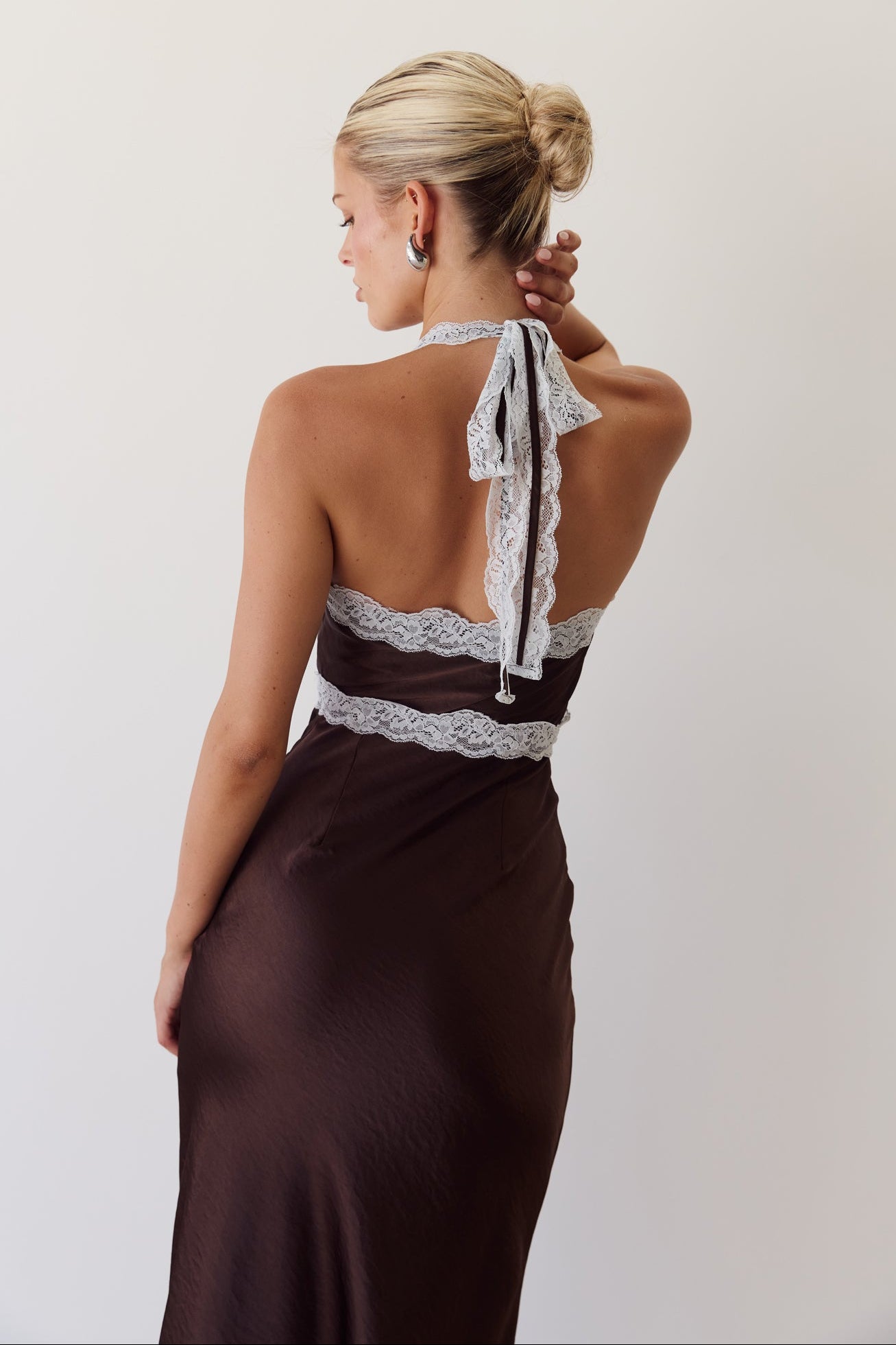 Tonya Maxi Dress (Chocolate)