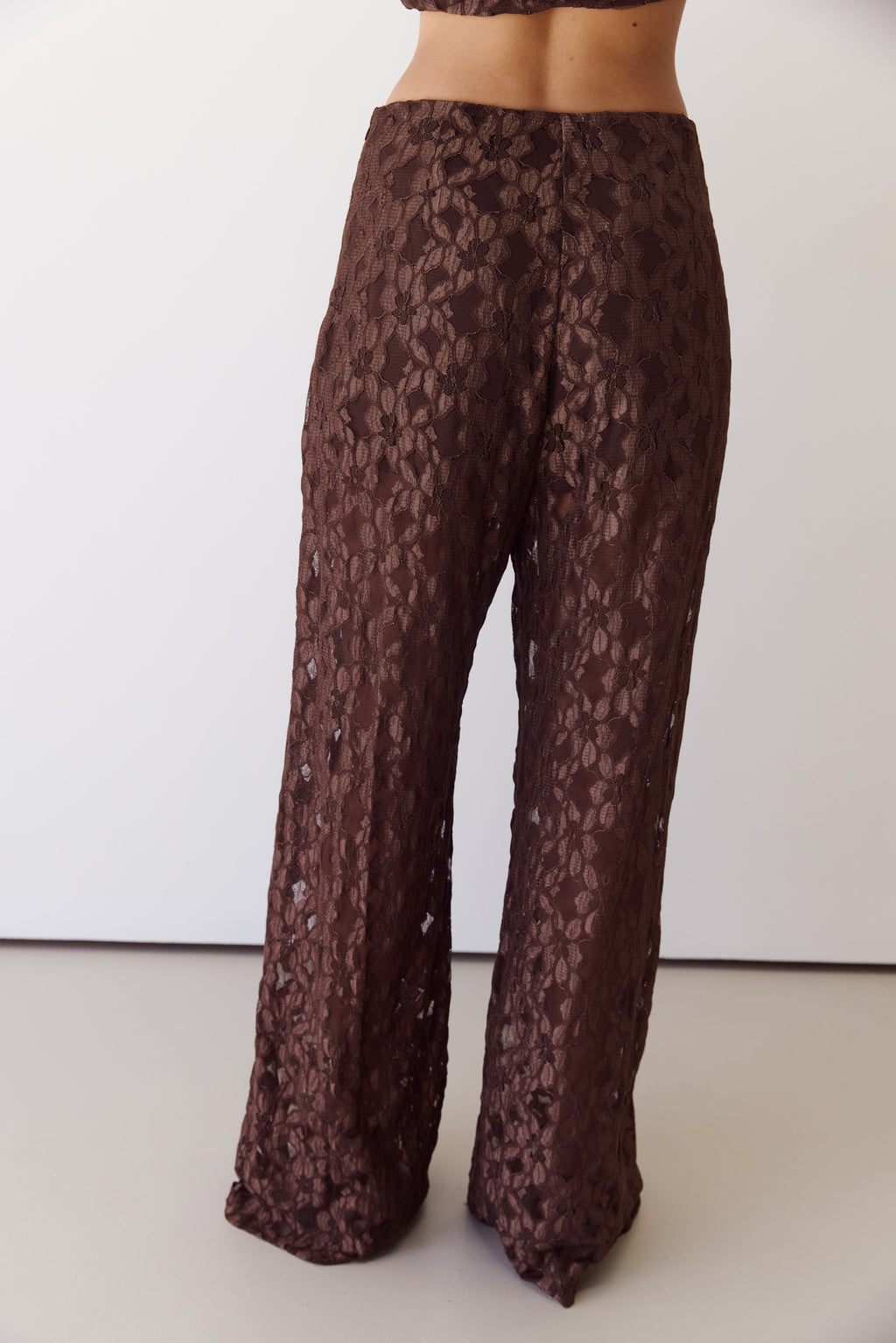 Callie Lace Set (Chocolate)