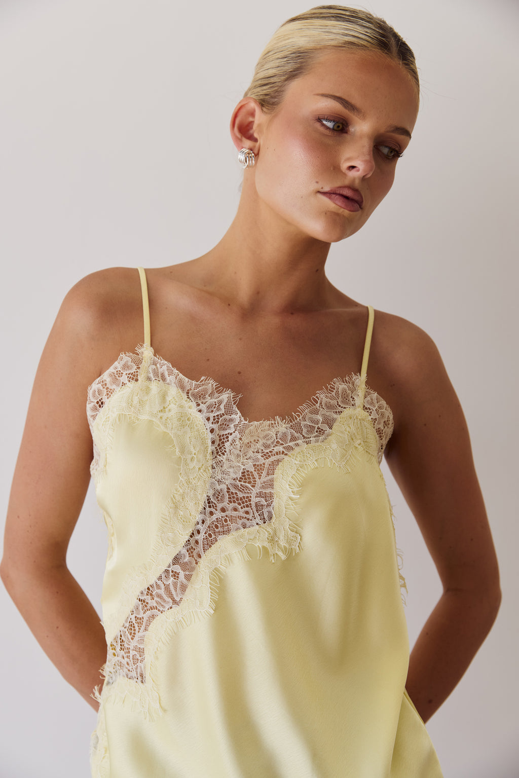 Dua Lace Top (Lemon)