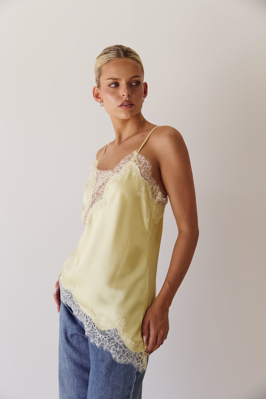 Dua Lace Top (Lemon)