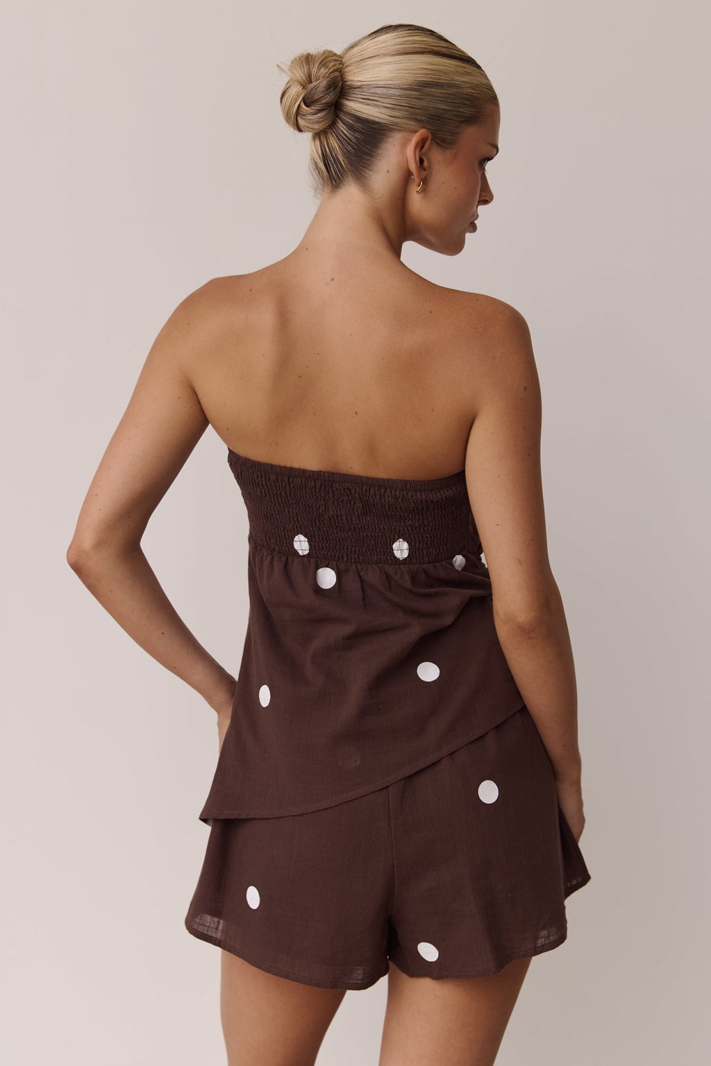 Stacey Set (Chocolate Polka)
