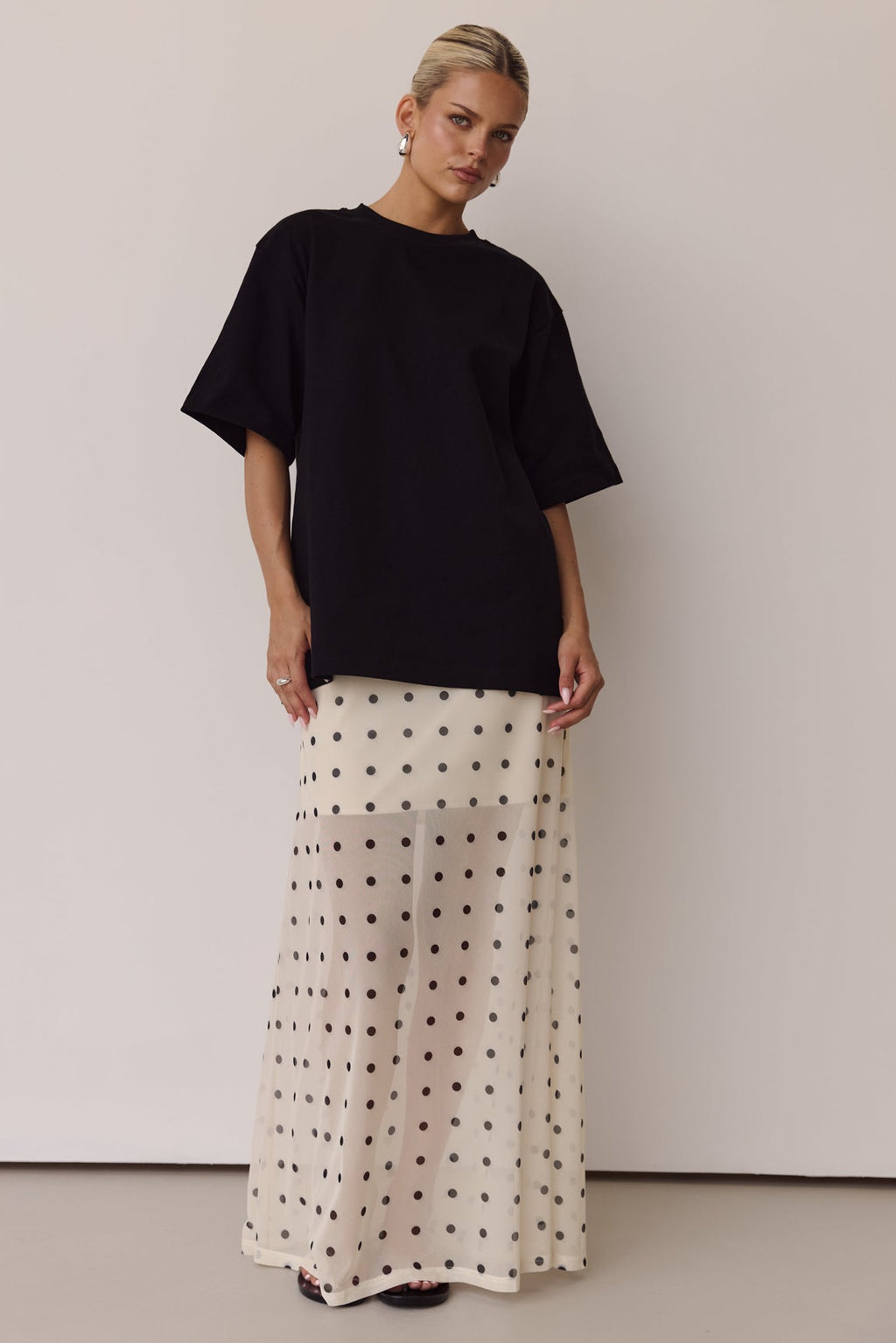 Reese Boyfriend Tee (Black)