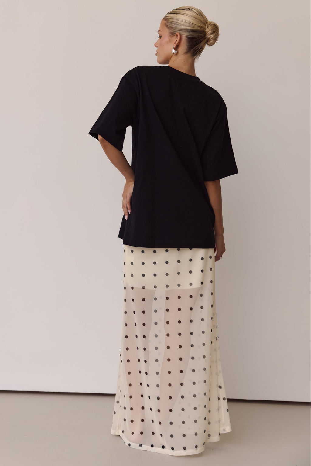 Leni Maxi Skirt (Cream)